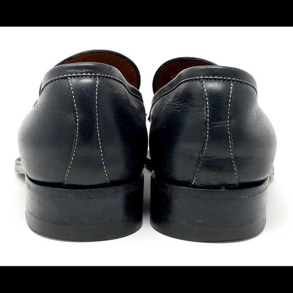 a.testoni Black Label Split Toe Penny Loafers - Picture 7 of 8